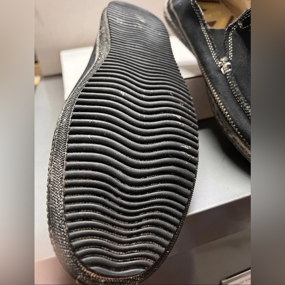 Slip-On Canvas Loafers Men Sz 11.5 Black NEW WITH TAGS - Picture 8 of 16